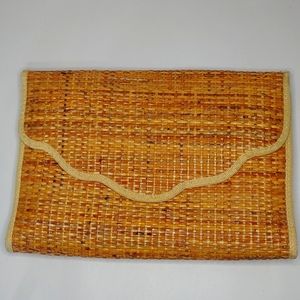 Vintage straw purse